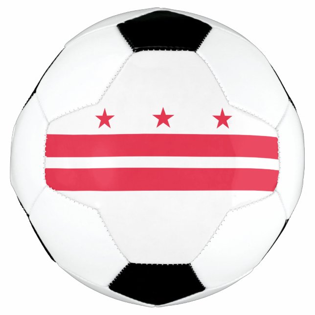 Bola De Futebol Sinalizador do Estado Washington DC (Frente)