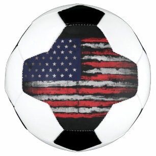 Bola De Futebol Sinalizador Grunge U.S.A