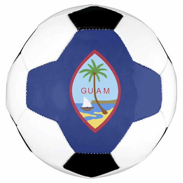 Bola De Futebol Sinalizador Guam (Frente)