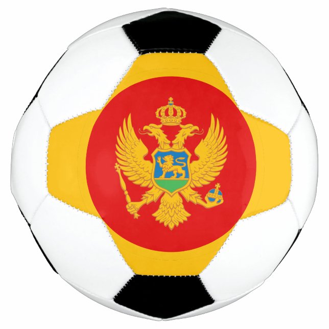 Bola De Futebol Sinalizador Montenegro (Frente)