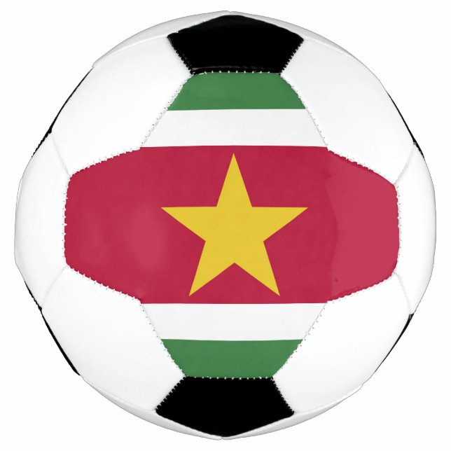 Bola De Futebol Sinalizador Suriname (Frente)