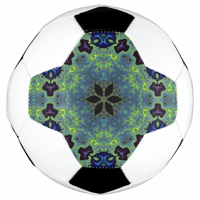 Bola De Futebol Sinfonia Fractal Radiante (Frente)