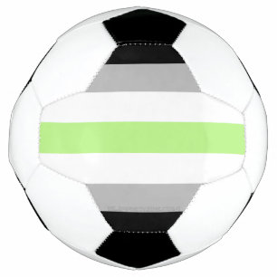 Bola De Futebol SlipperyJoe's Agender Pride Flag gay Dons LGBTQIA