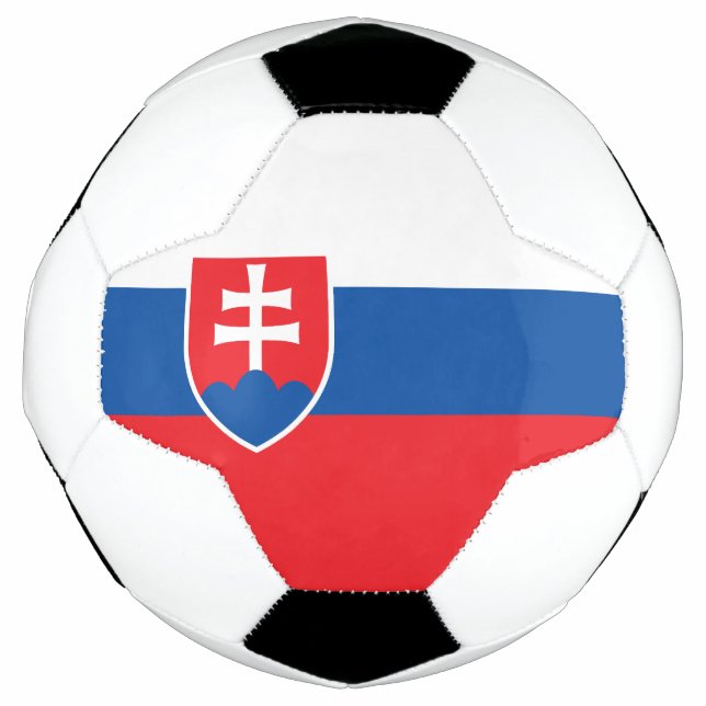 Bola De Futebol Slovakia Flag (Frente)