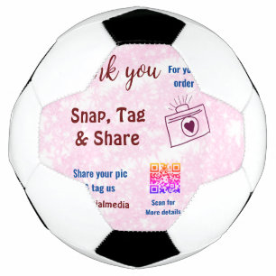 Bola De Futebol Snap tag compartilhar mídia social q r código bril