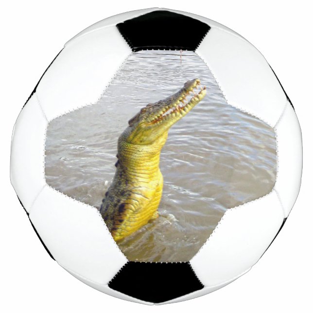 Bola De Futebol Snappers Assustadores: O Salto do Crocodilo, (Frente)