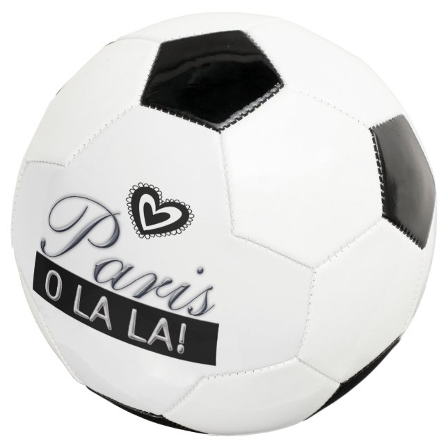 Bola De Futebol Soccer Ball Paris França (Três quartos)