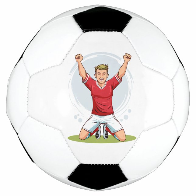 Bola De Futebol Soccer player man (Frente)