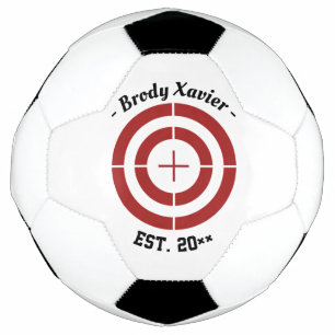 Bola De Futebol Soccerball de Prática de Destino de Nome Personal