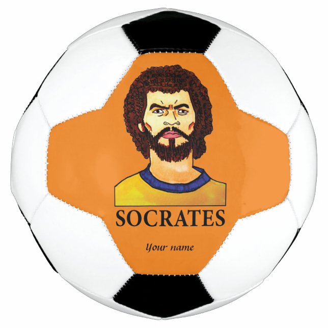 Bola De Futebol Sócrates do Brasil Personalizados (Frente)