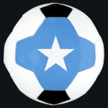 Bola De Futebol Somalia Flag<br><div class="desc">Patriotic flag of Somalia.</div>