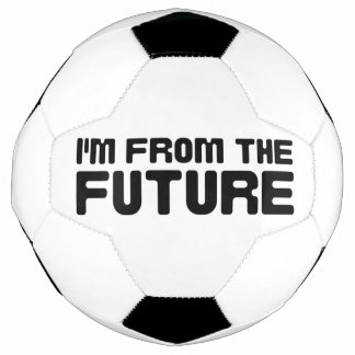 Bola De Futebol Sou da Futura Viagem da Ciência do Tempo Futuro