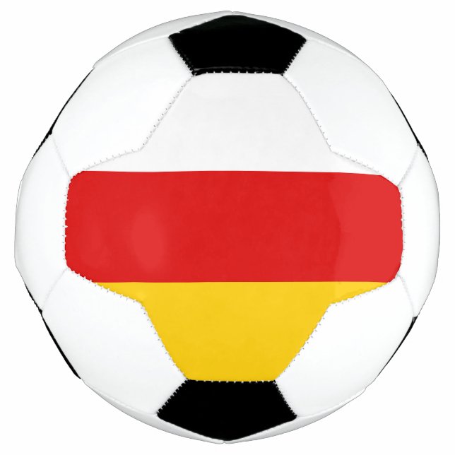 Bola De Futebol South Ossetia Flag (Frente)