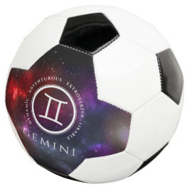 Bola De Futebol Starfield Gemini Twins Western Zodiac