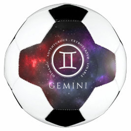 Bola De Futebol Starfield Gemini Twins Western Zodiac