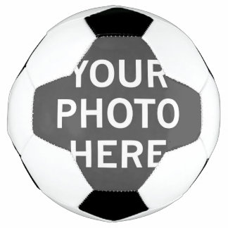Bola De Futebol Sua Foto Aqui