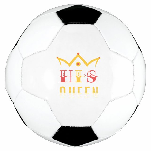 Bola De Futebol Sua Rainha (Frente)