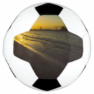 Bola De Futebol Sunset de praia de Dubai