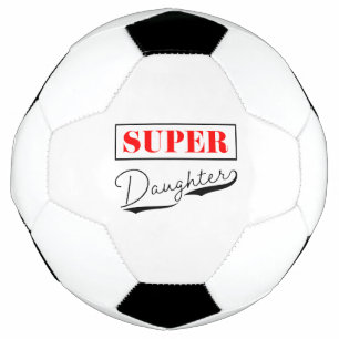 Bola De Futebol Super Filha