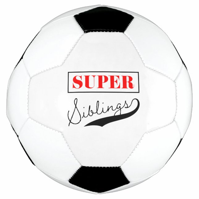 Bola De Futebol Super Sibling (Frente)