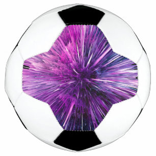 Bola De Futebol Super sônico - lindo roxo