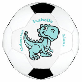 Bola De Futebol T Rex Soccer Ball - Teal
