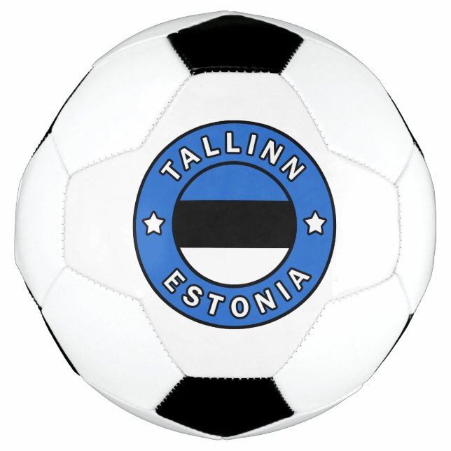 Bola De Futebol Tallinn Estônia (Frente)