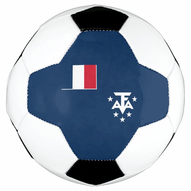 Bola De Futebol Terras Antárticas Austrais Francesas (Frente)