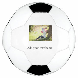 Bola De Futebol Texto da imagem de adição de nome da família da fi