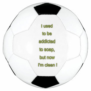 Bola De Futebol Texto engraçado do Soap