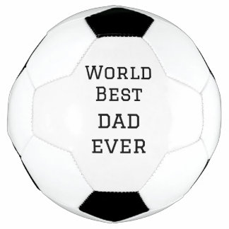 Bola De Futebol Texto esportivo do melhor pai do mundo