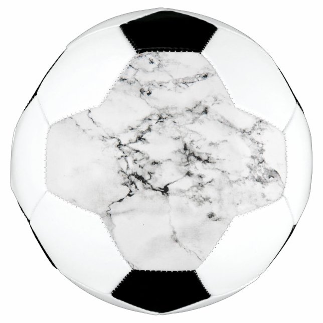 Bola De Futebol Textura de mármore (Frente)
