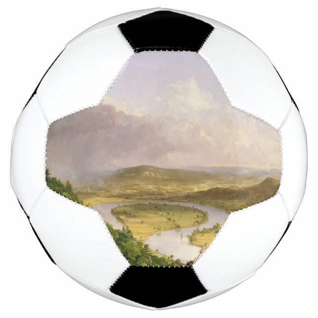 Bola De Futebol Thomas Cole O Oxbow Rio Connecticut (Frente)
