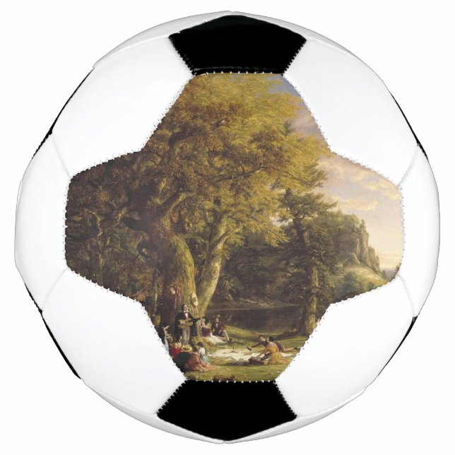 Bola De Futebol Thomas Cole O Pic-Nic (Frente)