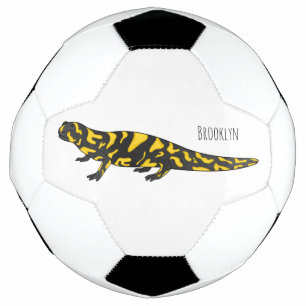 Bola De Futebol Tiger salamander cartoon