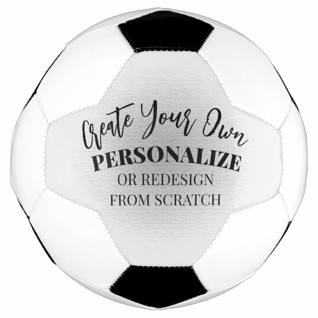 Bola De Futebol Torne-Se Personalizado (Frente)