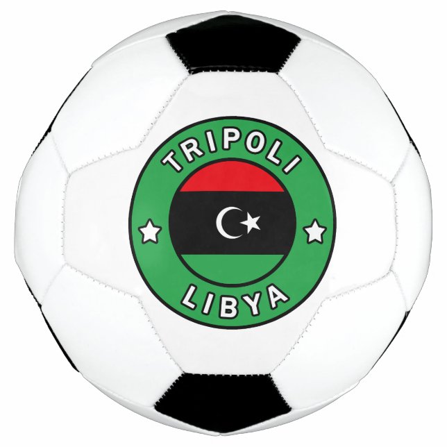 Bola De Futebol Trípoli Líbia (Frente)