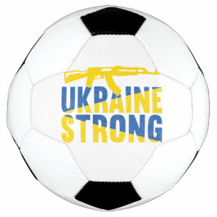 Bola De Futebol Ucrânia: Forte apoio à Ucrânia