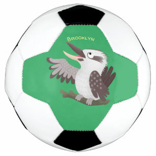 Bola De Futebol Um desenho animado e engraçado