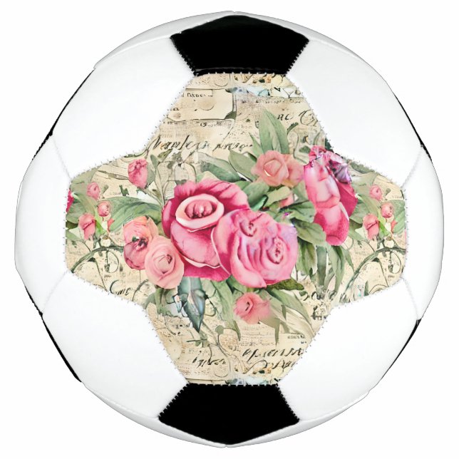 Bola De Futebol Um Design francês Ephemera Series 26 (Frente)