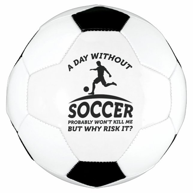 Bola De Futebol Um Dia Sem Futebol (Frente)