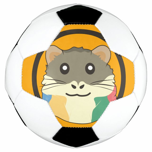 Bola De Futebol Um hamster divertido (Frente)