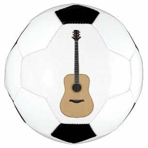 Bola De Futebol Um violão adorável