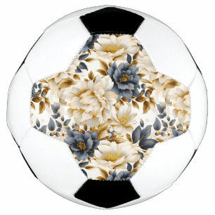 Bola De Futebol Uma Série de Design Floral de Casamento 5