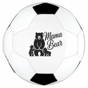 Bola De Futebol Urso Mãe com Filhotes Família Bonita de Ursos