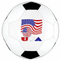 USA Flag Soccer Ball