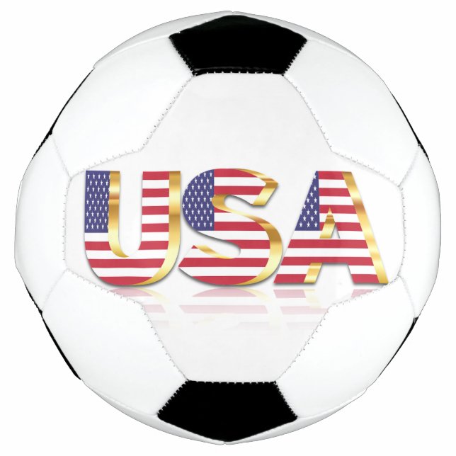 Bola De Futebol USA Flag Soccer Ball (Frente)