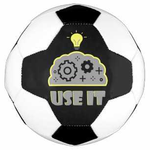 Bola De Futebol Use seu cérebro