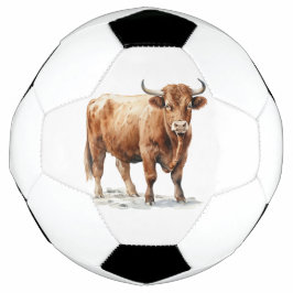 Bola De Futebol Vaca Highland