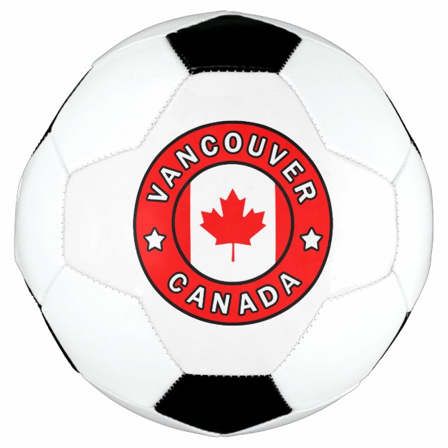 Bola De Futebol Vancouver Canadá (Frente)
